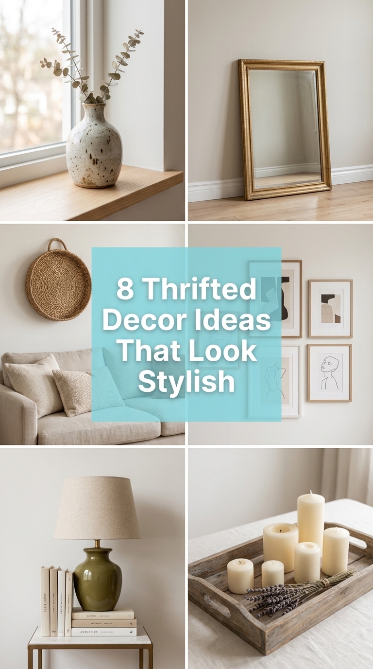 8 Thrifted Decor Ideas That Look Stylish