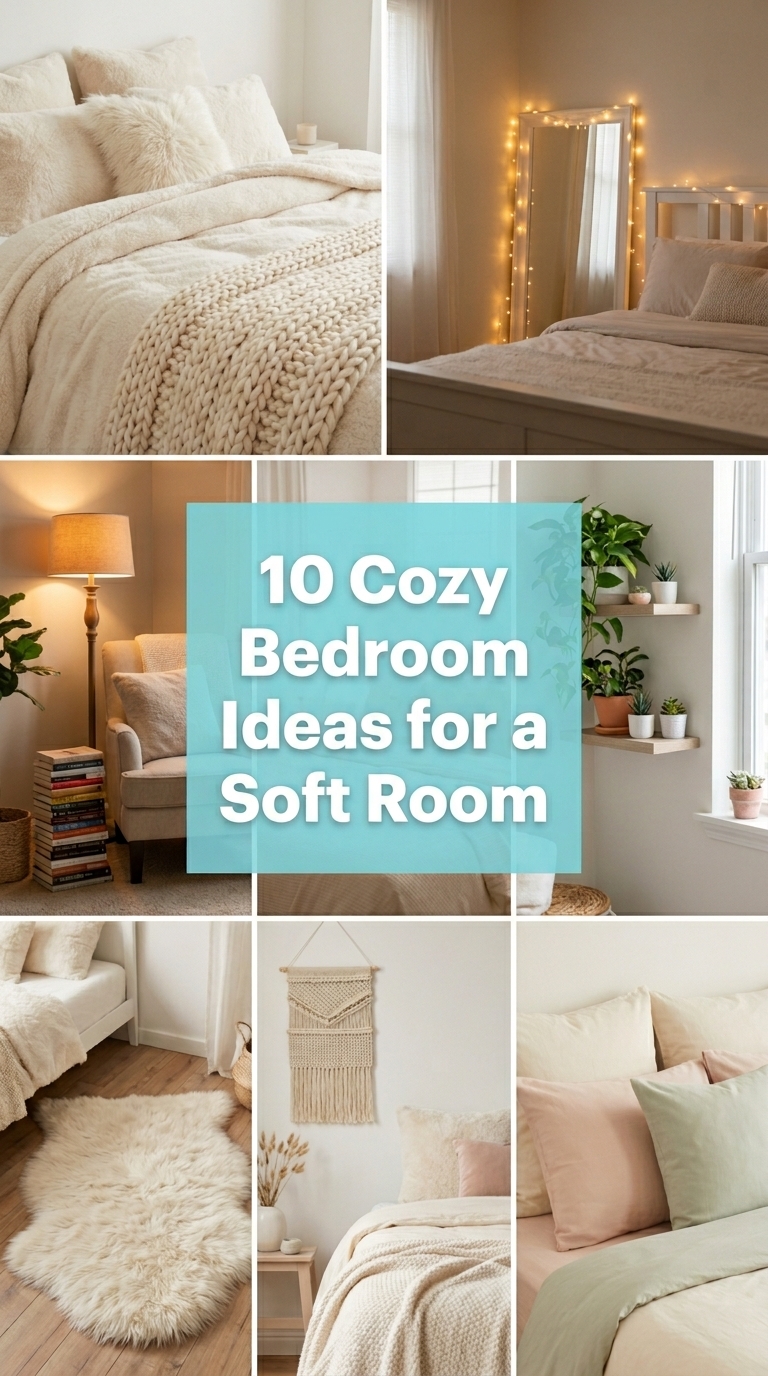 10 Cozy Bedroom Ideas for a Soft Room