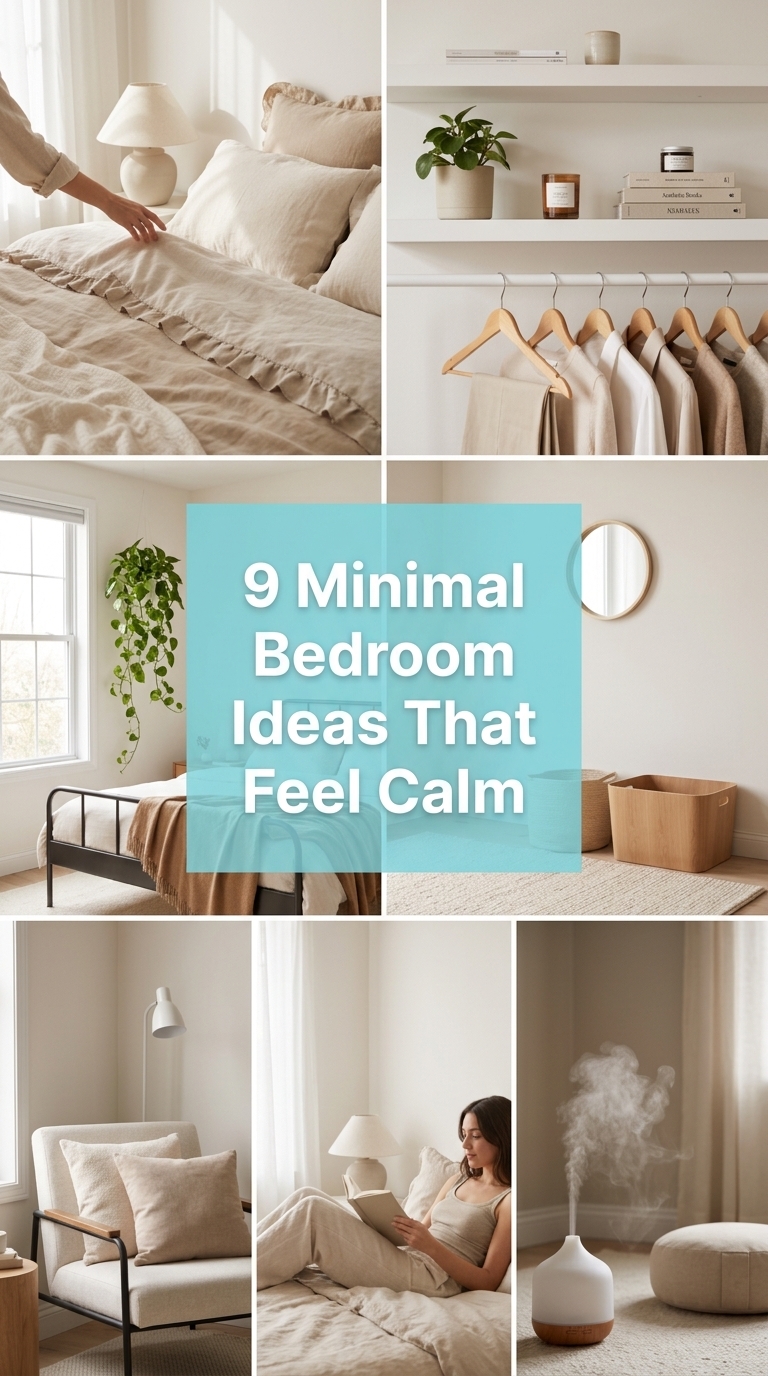 9 Minimal Bedroom Ideas That Feel Calm