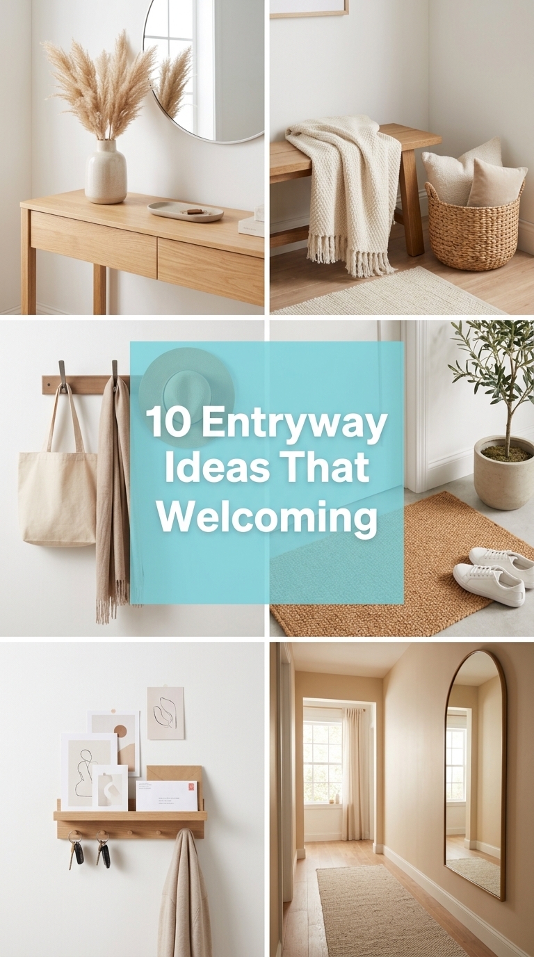 10 Entryway Ideas That Feel Welcoming