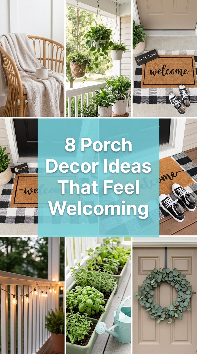 8 Porch Decor Ideas That Feel Welcoming