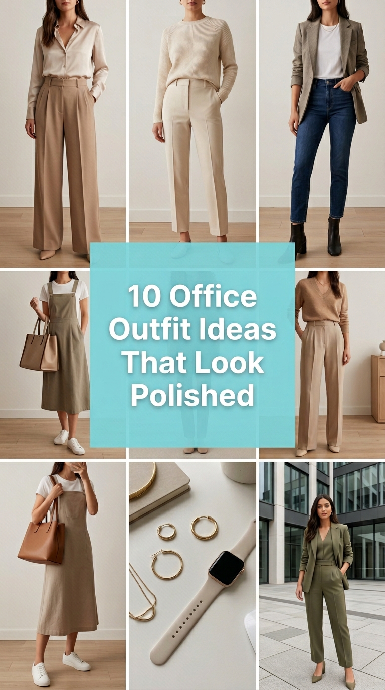 10 Office Outfit Ideas That Look Polished