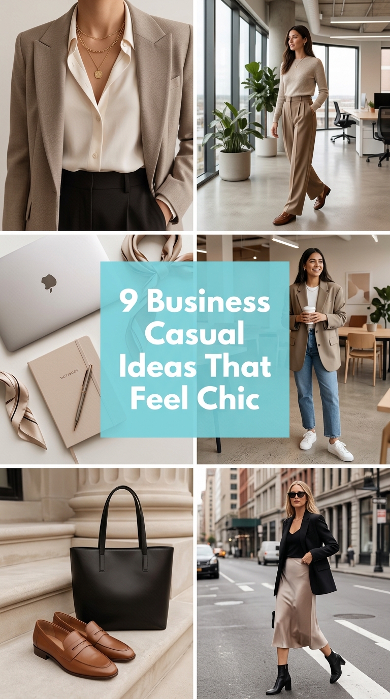 9 Business Casual Ideas That Feel Chic