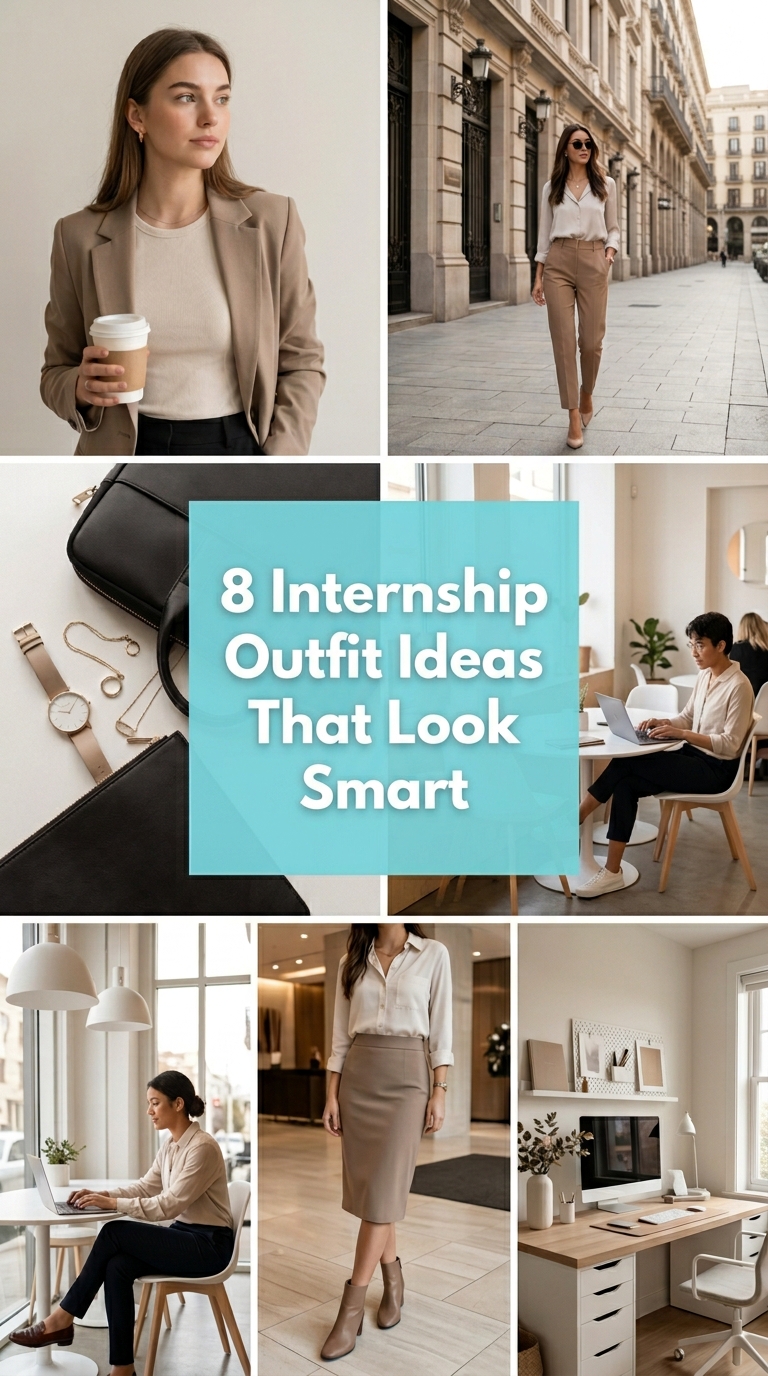 8 Internship Outfit Ideas That Look Smart