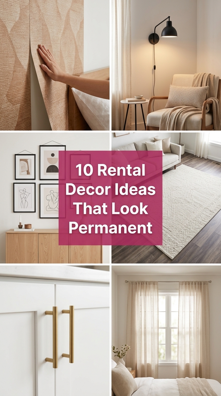 10 Rental Decor Ideas That Look Permanent