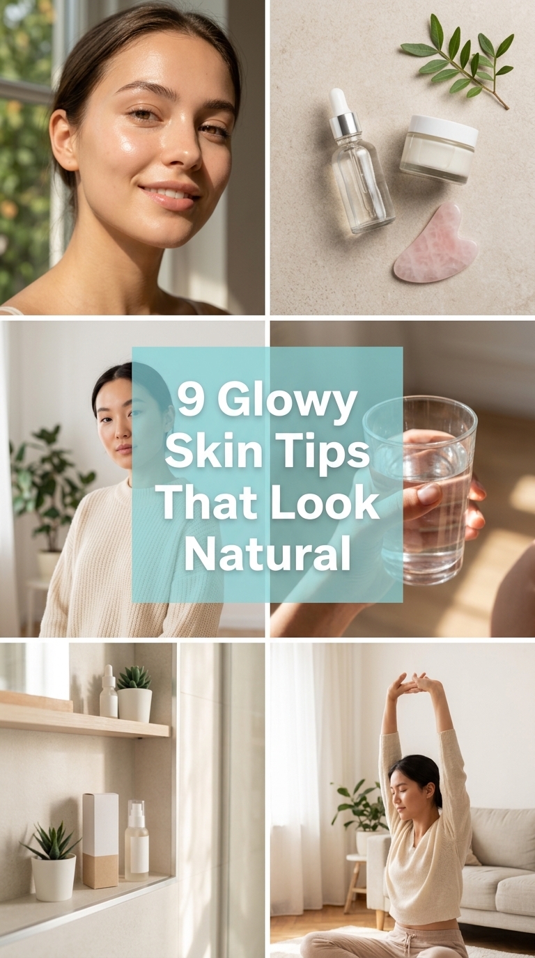 9 Glowy Skin Tips That Look Natural