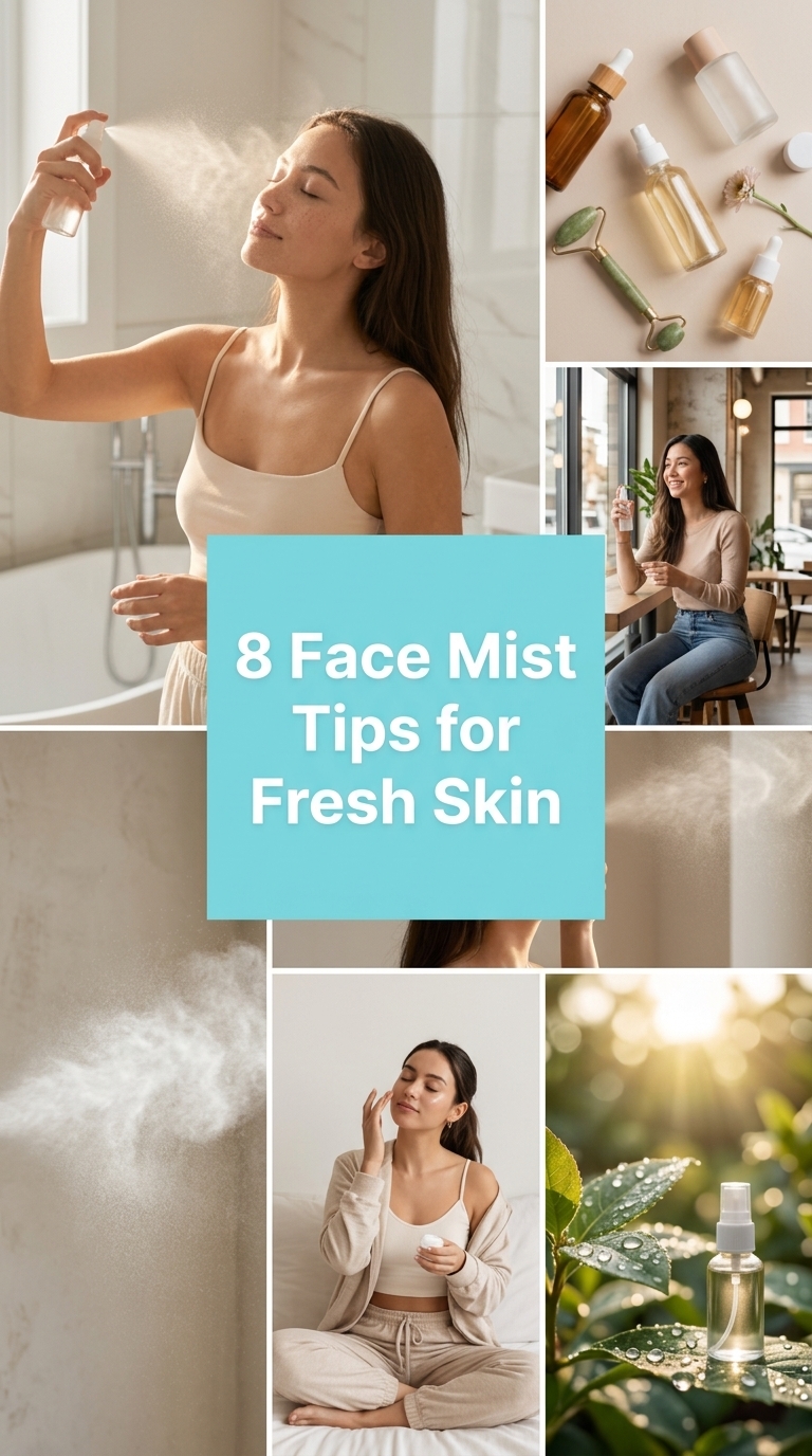 8 Face Mist Tips for Fresh Skin