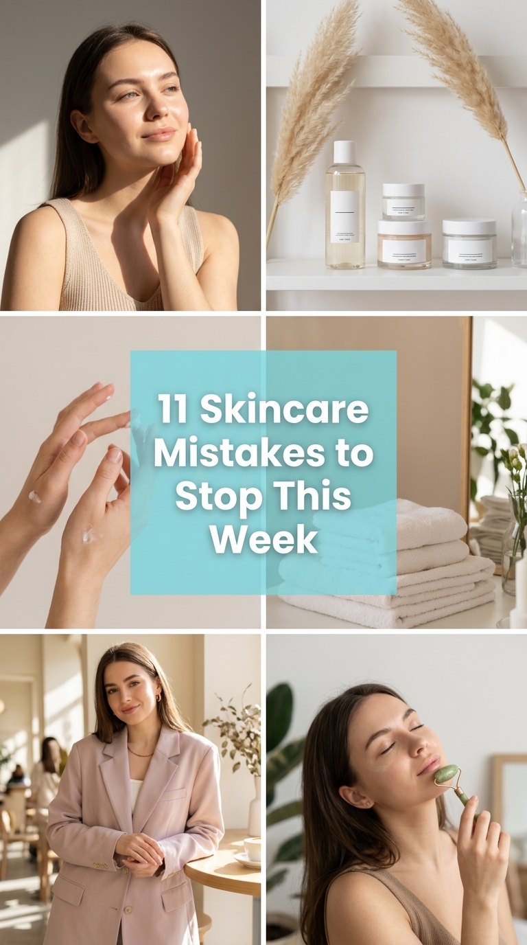 11 Skincare Mistakes to Stop This Week