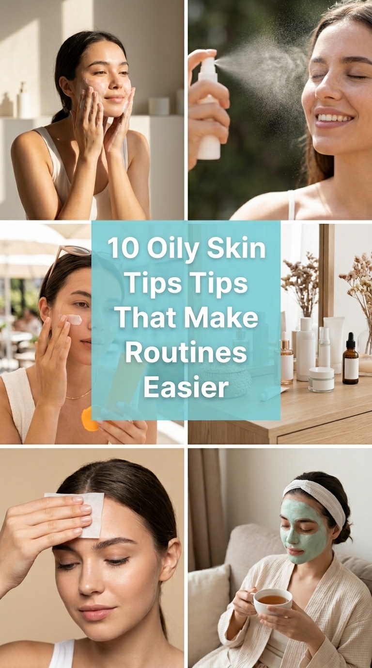 10 Oily Skin Tips That Make Routines Easier