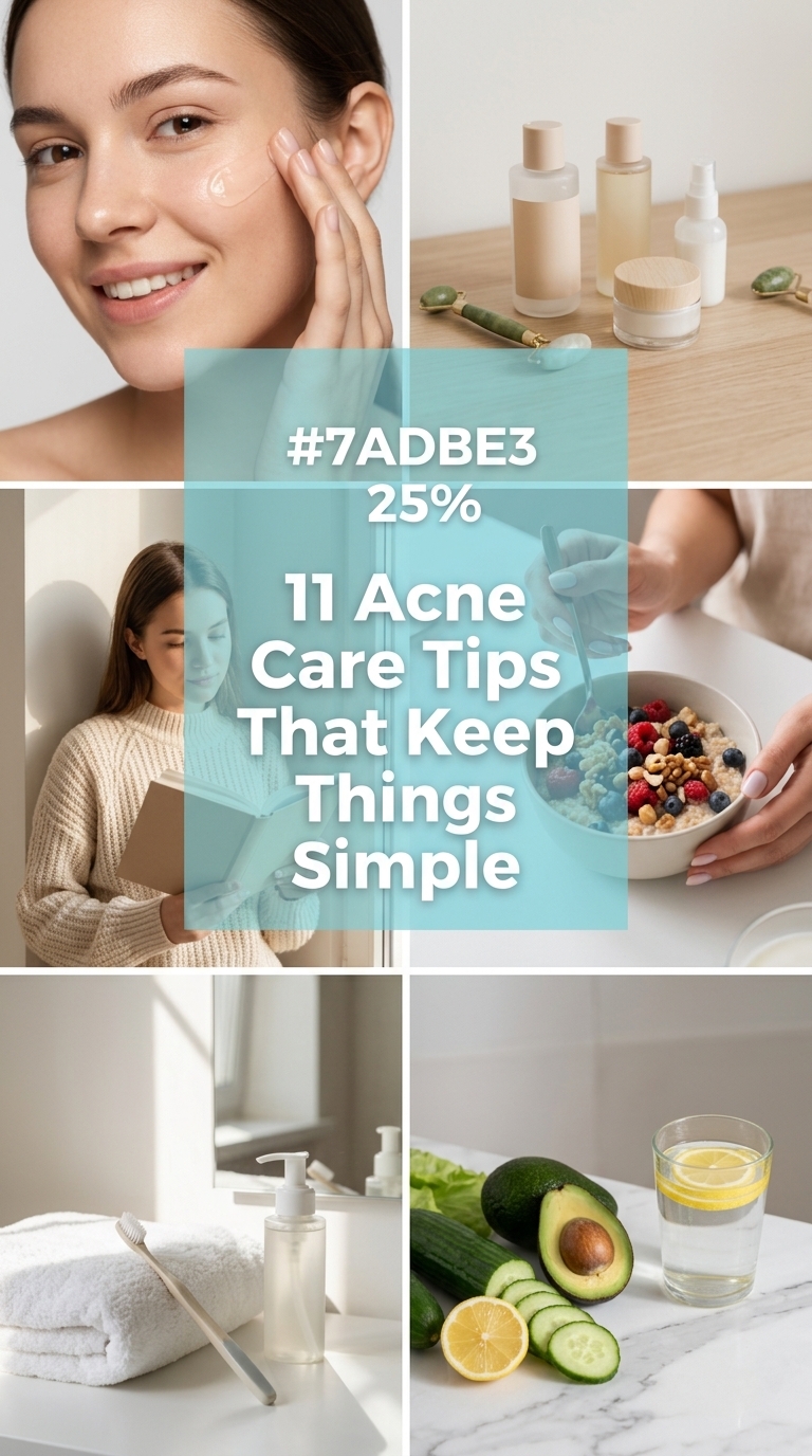 11 Acne Care Tips That Keep Things Simple