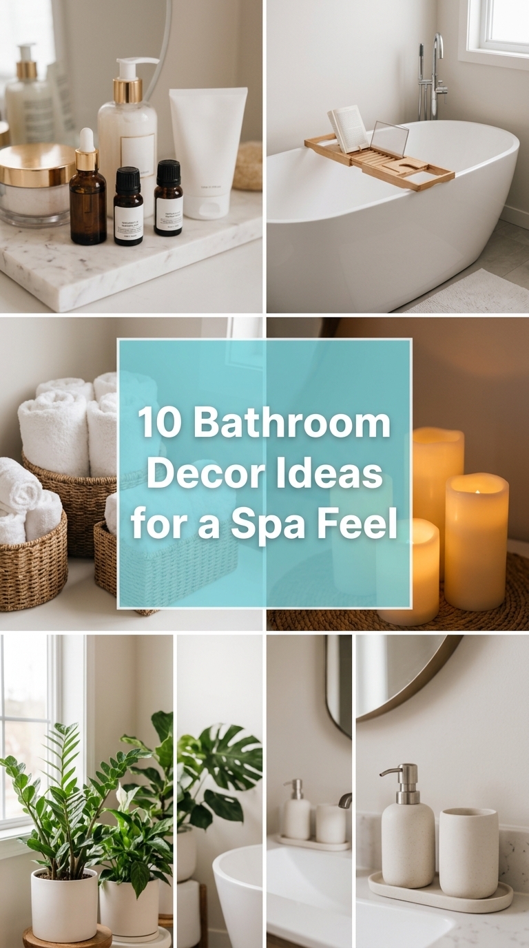 10 Bathroom Decor Ideas for a Spa Feel