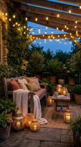 1. Enchanting String Lights & Lanterns
