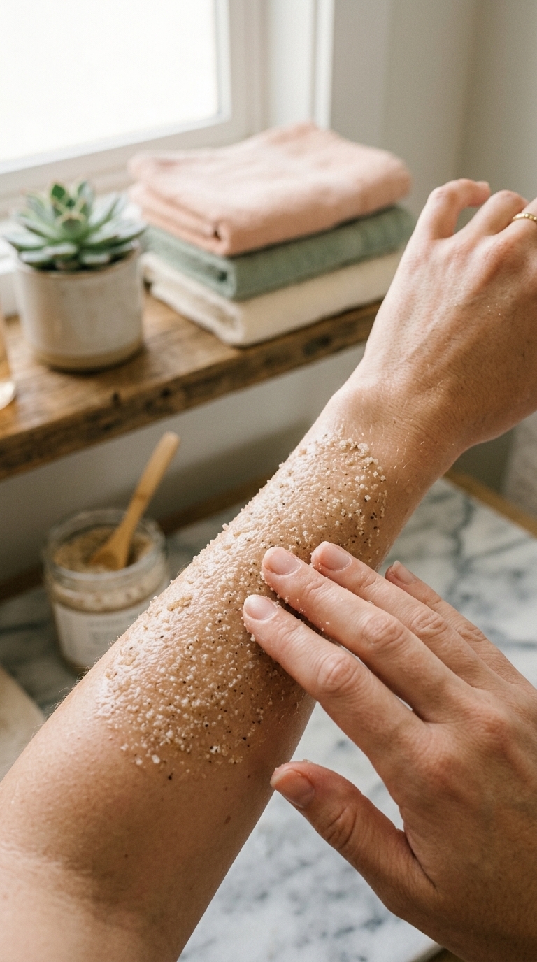 1. Gently Exfoliate for a Smooth Canvas