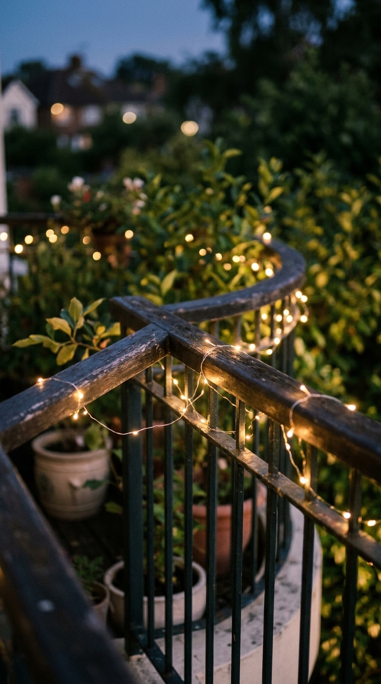 1. String Up Some Fairy Lights for Instant Ambiance