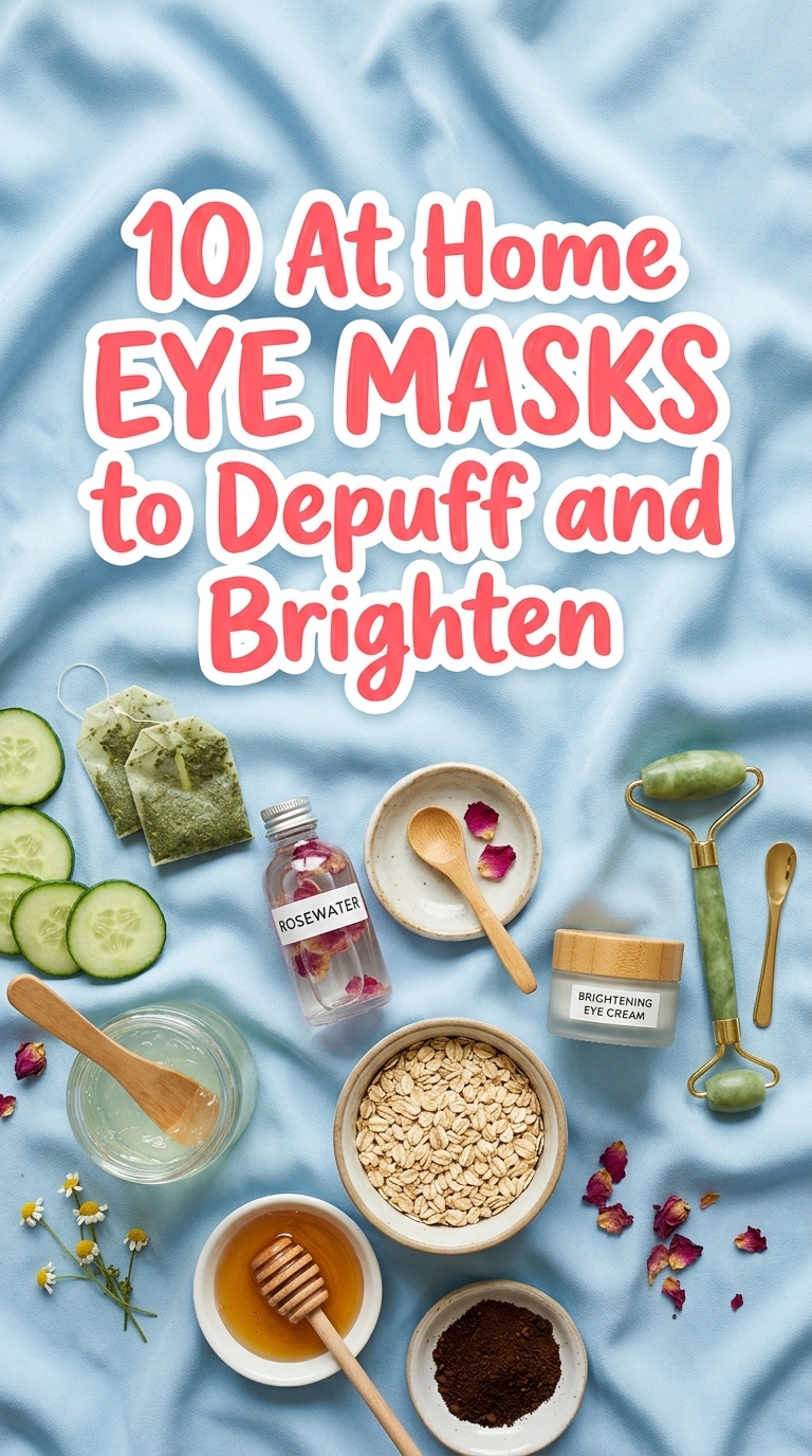 10 At Home Eye Masks to Depuff and Brighten