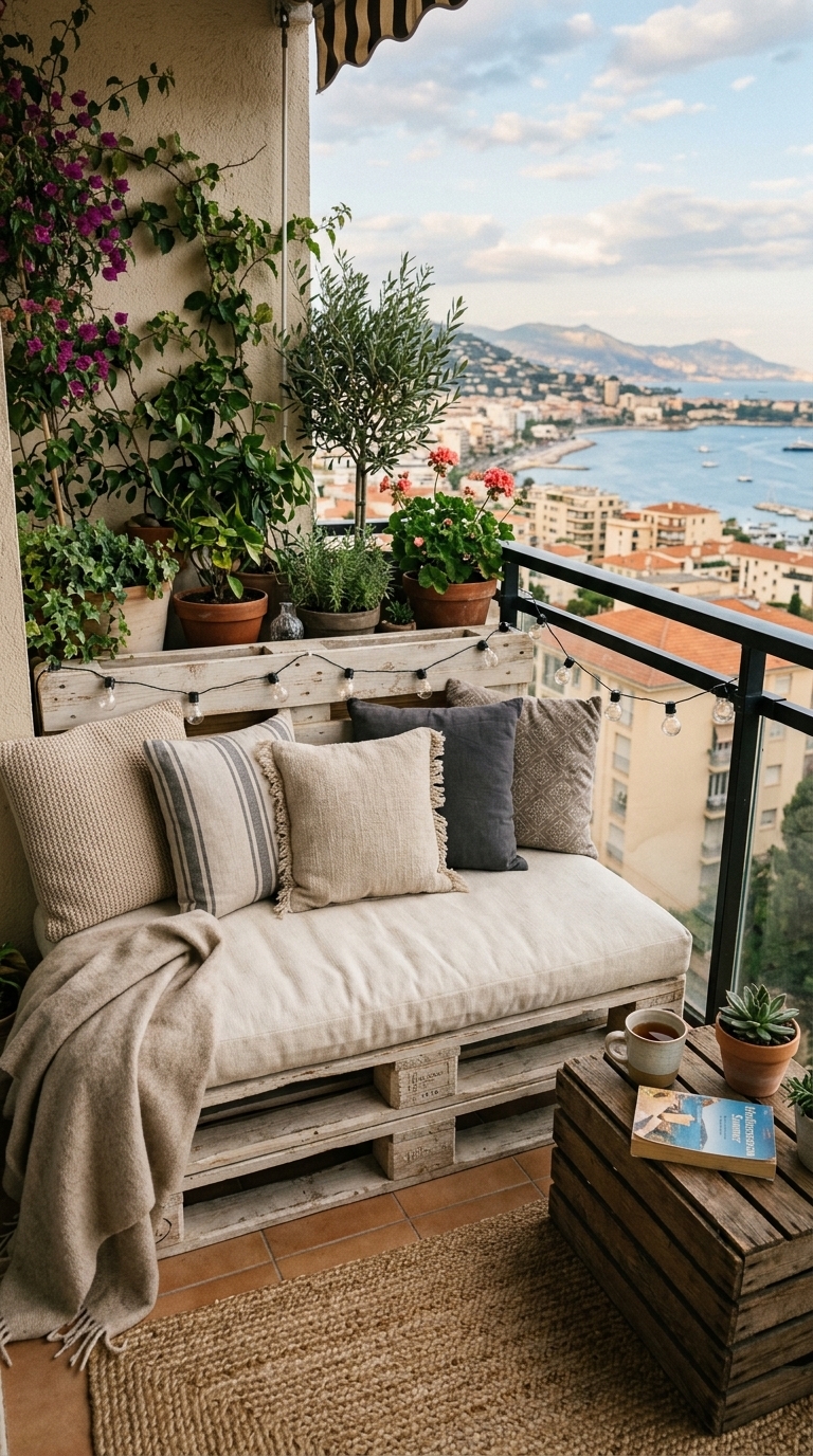 10. DIY a Pallet Bench for Extra Seating