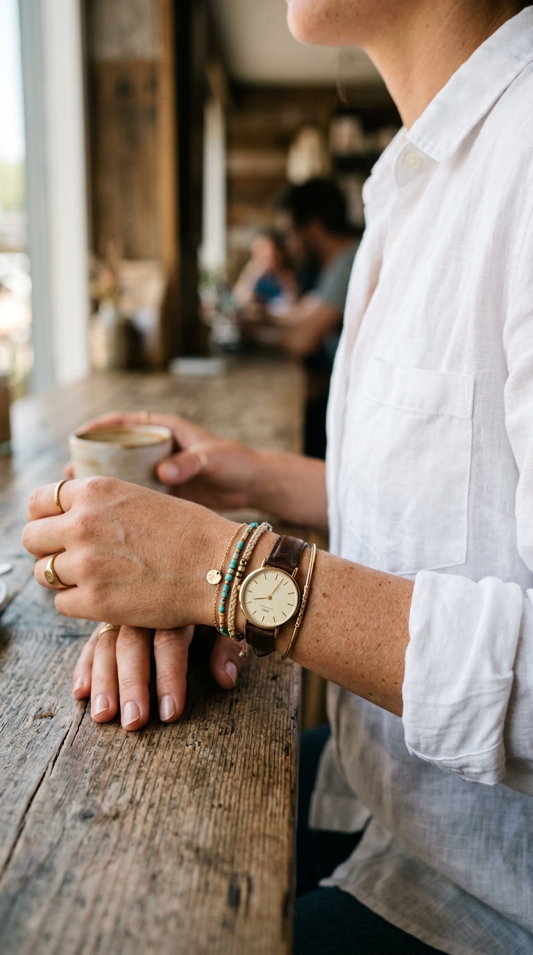 10. Roll the Sleeves for an Effortless Touch