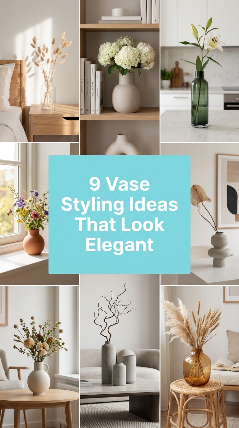 9 Vase Styling Ideas That Look Elegant