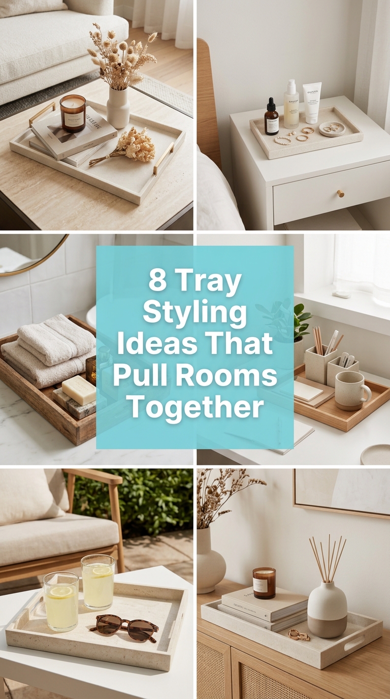 8 Tray Styling Ideas That Pull Rooms Together