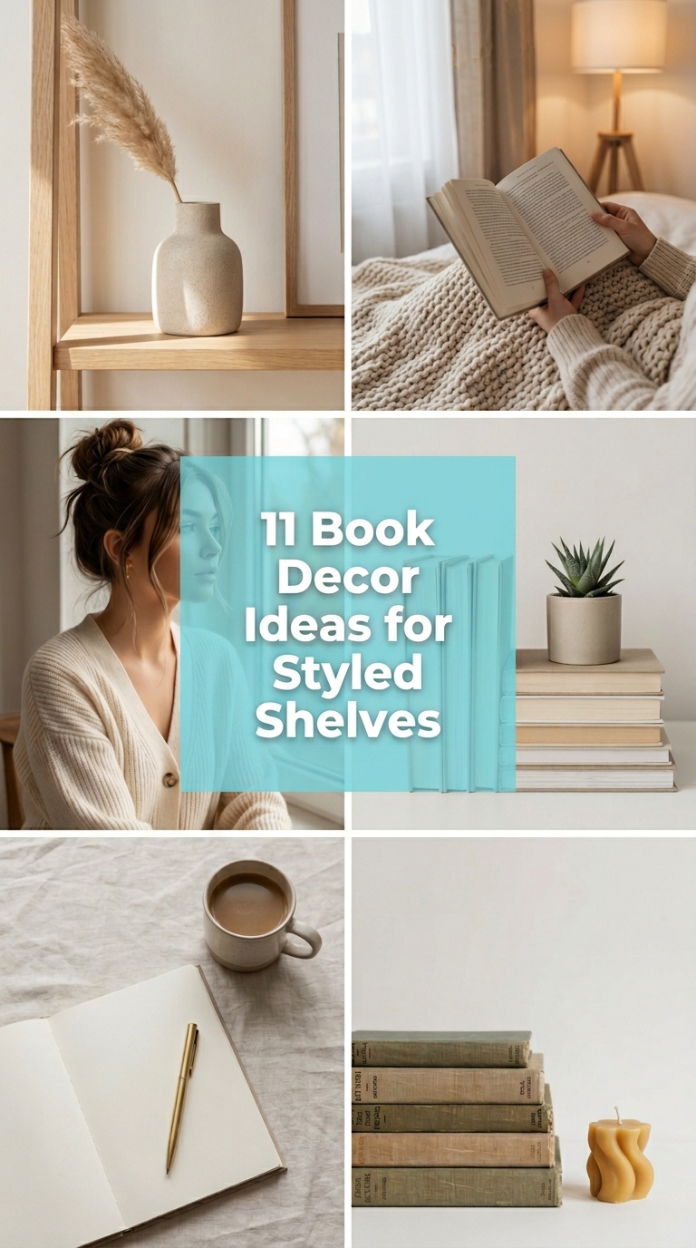 11 Book Decor Ideas for Styled Shelves