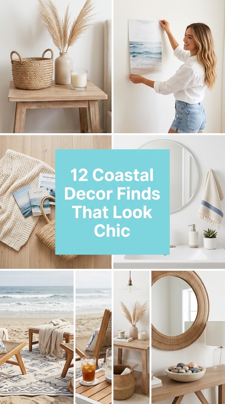 12 Coastal Decor Finds That Look Chic