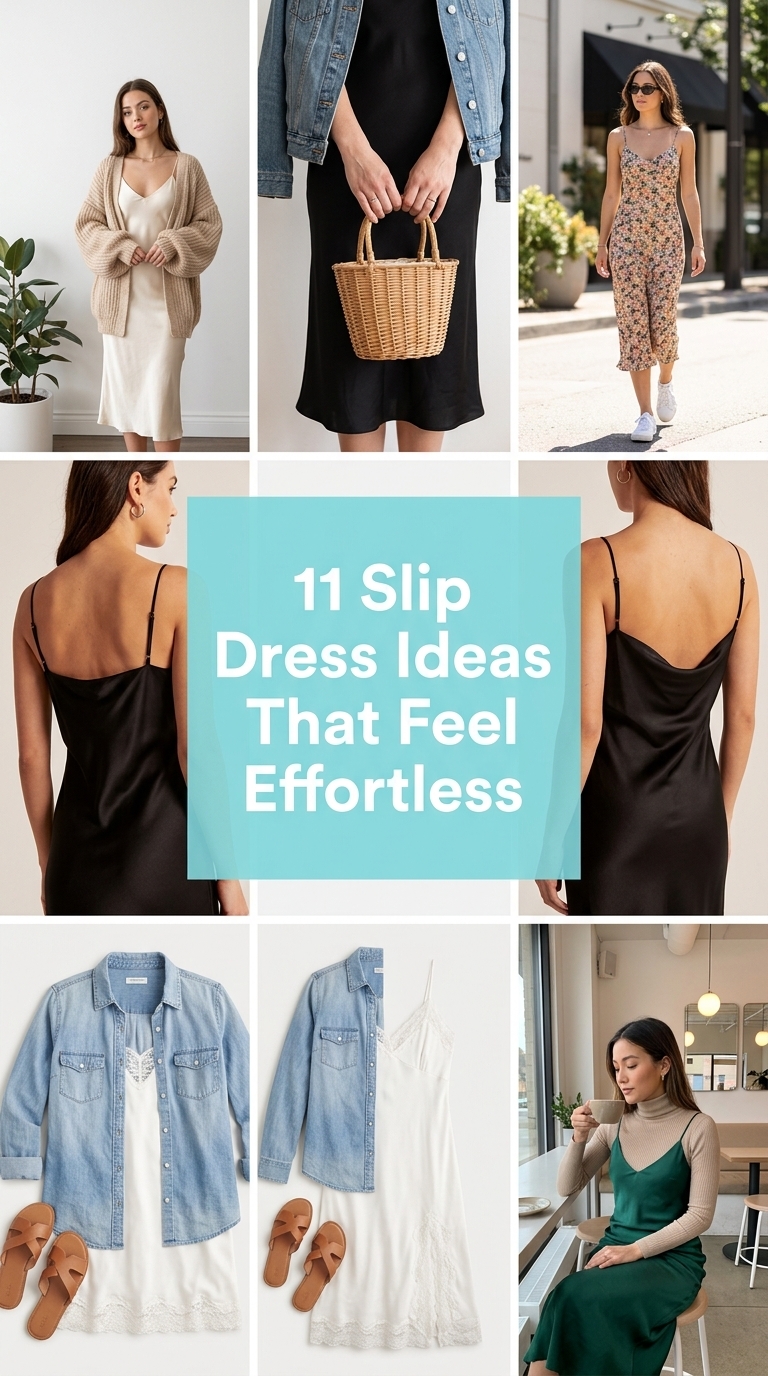 11 Slip Dress Ideas That Feel Effortless