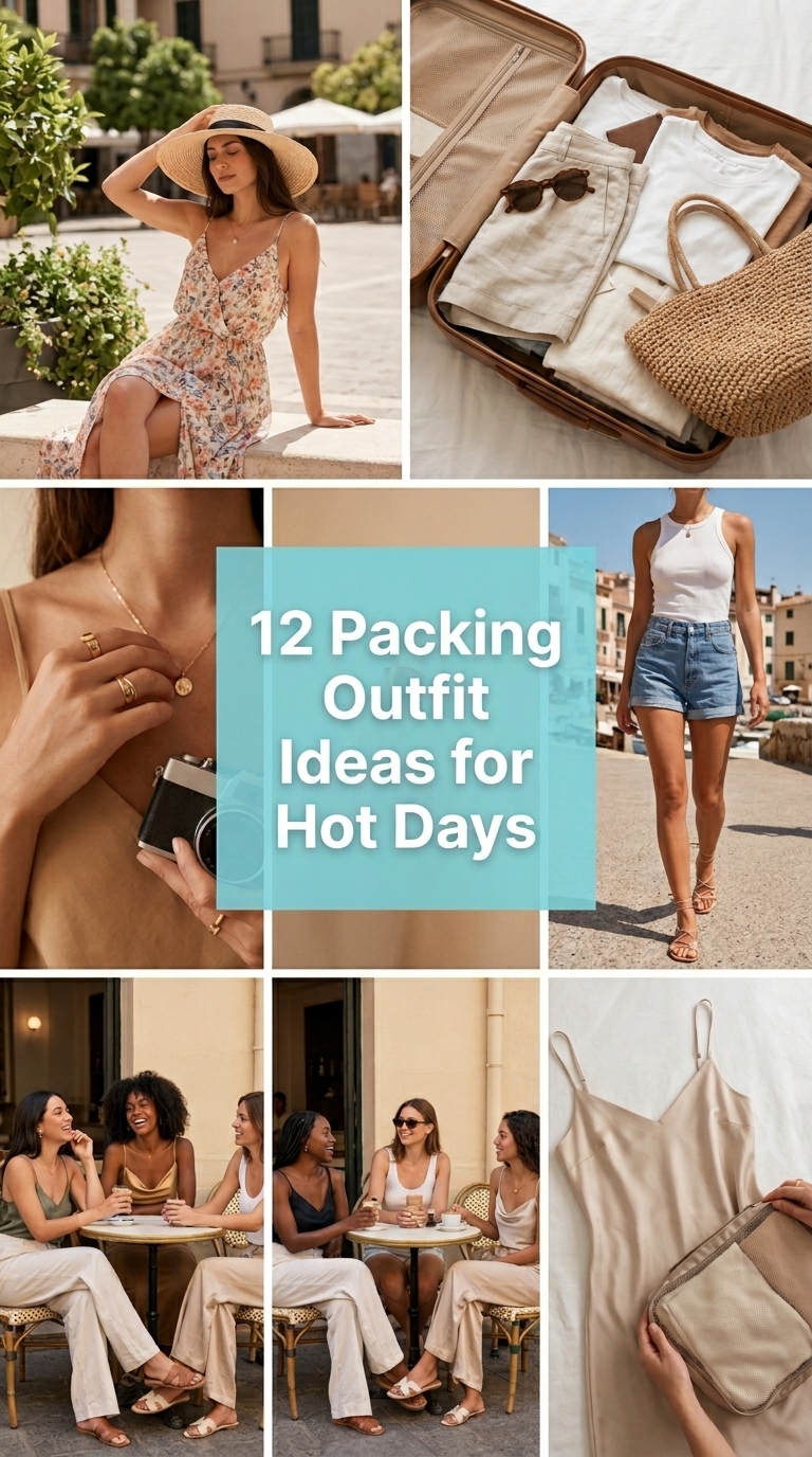 12 Packing Outfit Ideas for Hot Days