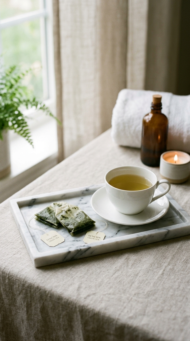 2. Chilled Green Tea Bags for Antioxidant Power