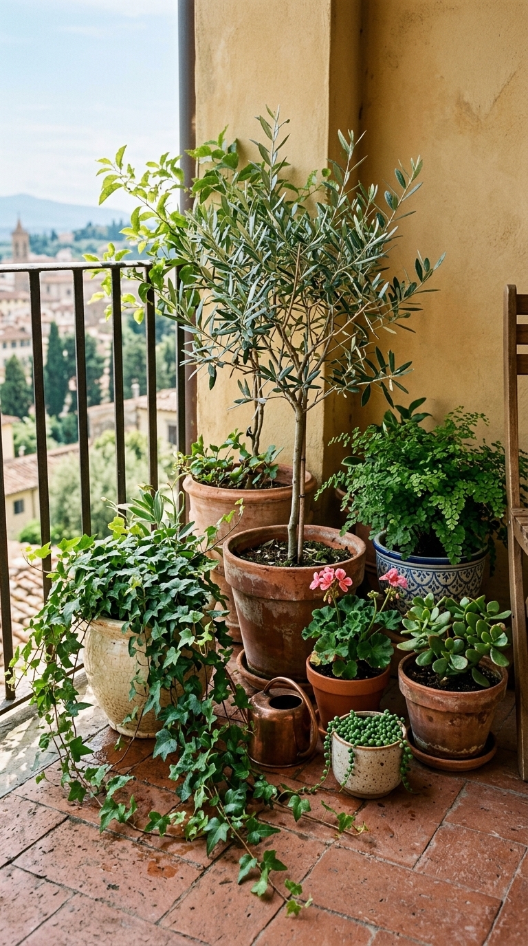 3. Add a Pop of Green with Potted Plants