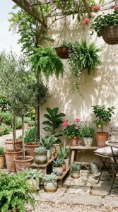 4. Lush Greenery & Potted Plants