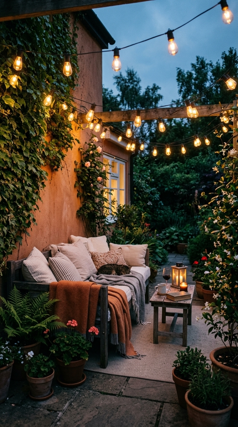 4. String Light Serenity