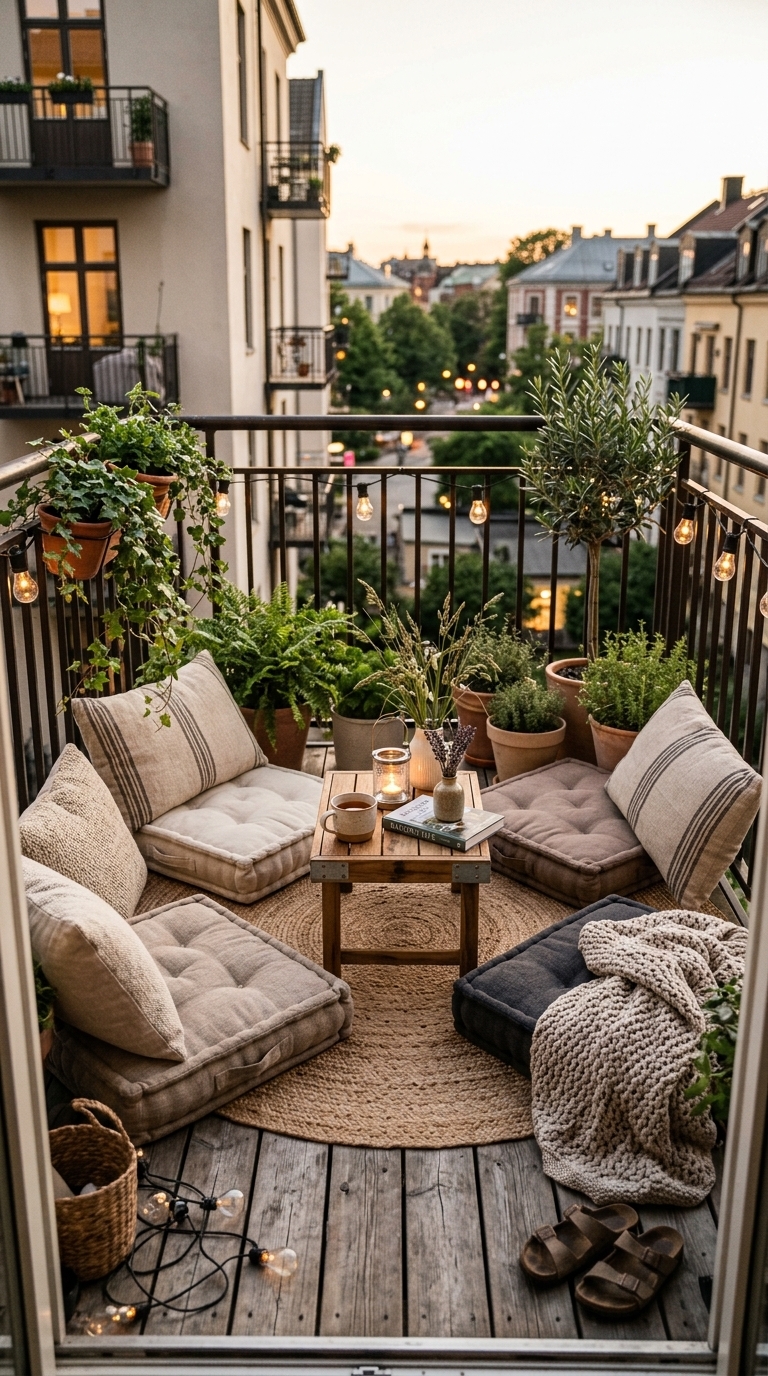 5. Create a Cozy Nook with Floor Cushions