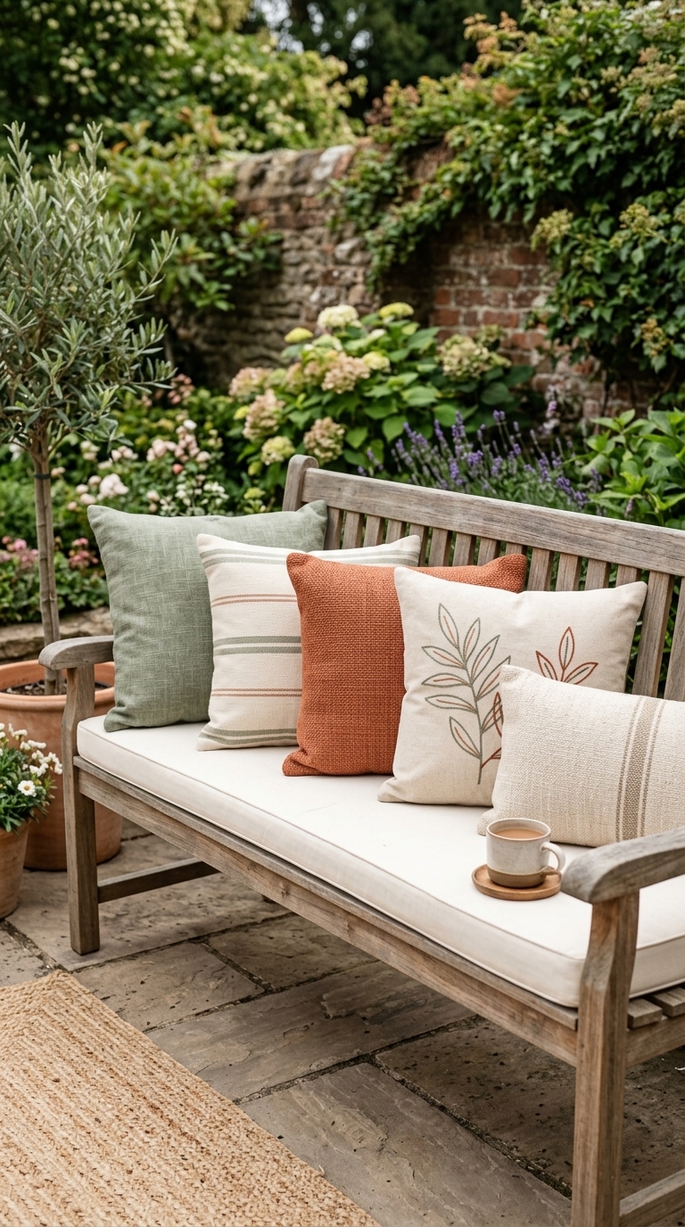 5. Layer in Stylish Accent Pillows