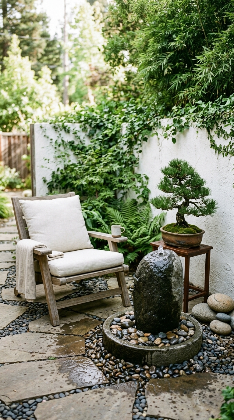 5. Minimalist Zen Retreat