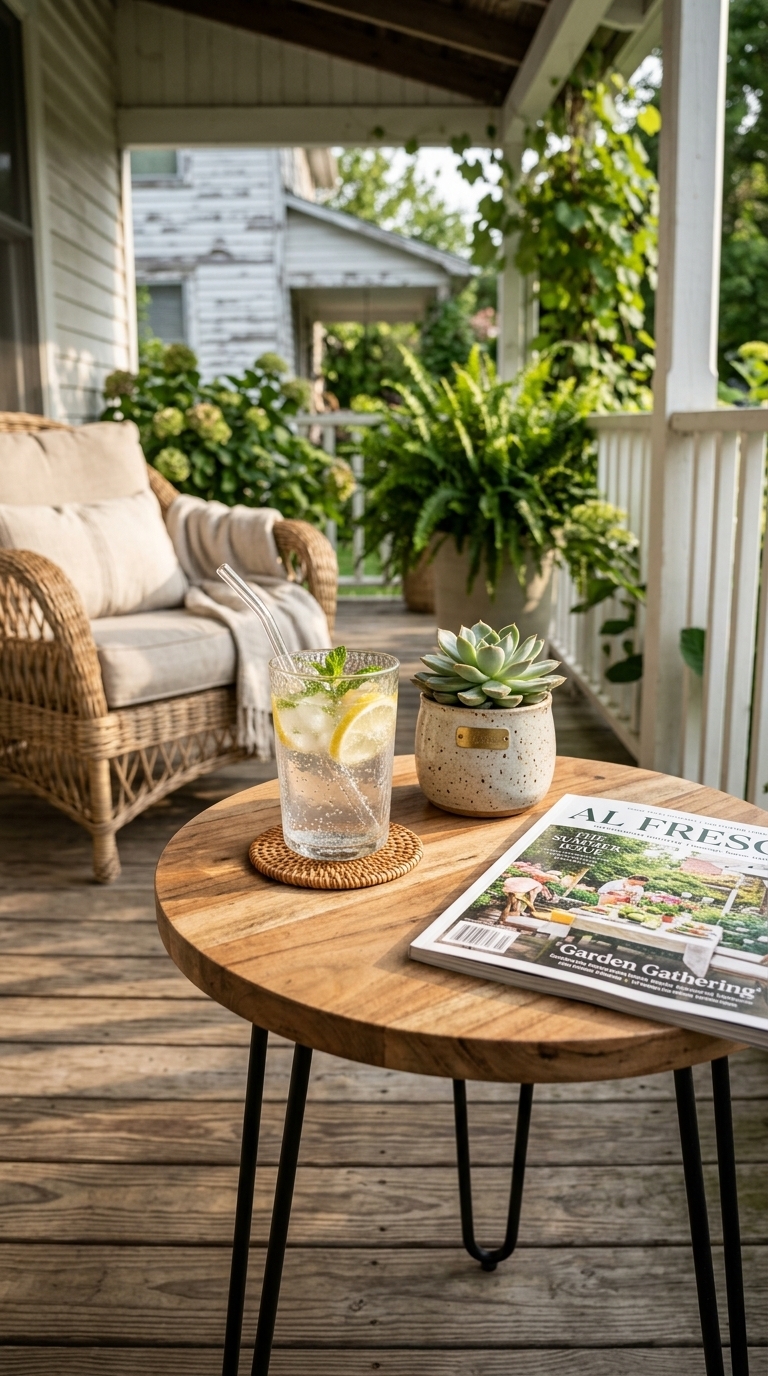 6. Add Functional and Chic Side Tables