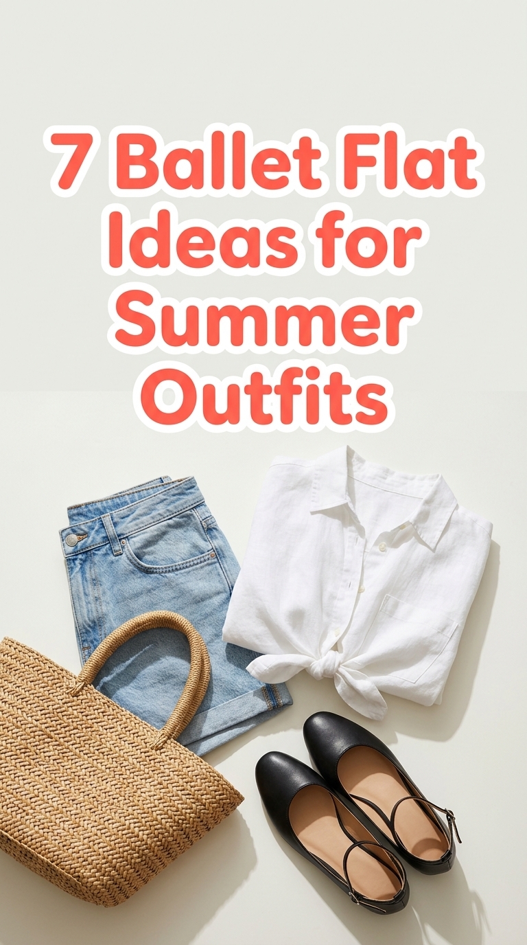 7 Ballet Flat Ideas for Summer Outfits