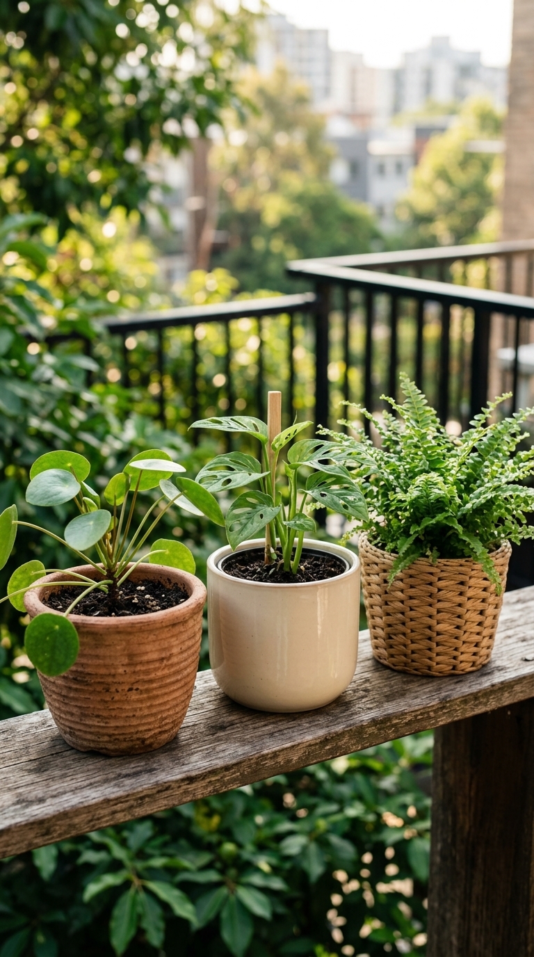 8. Style with Aesthetic Planters and Pots