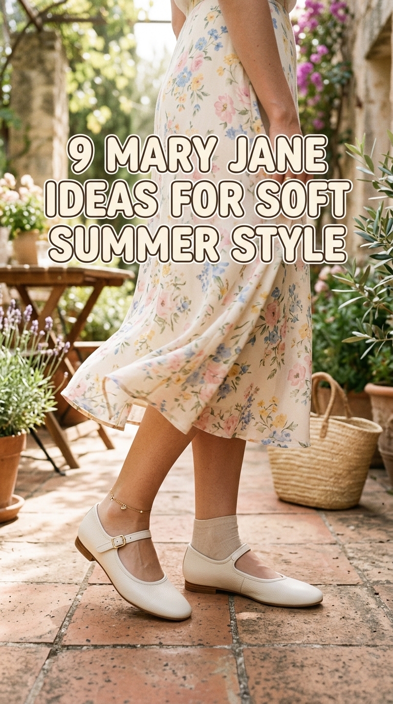 9 Mary Jane Ideas for Soft Summer Style