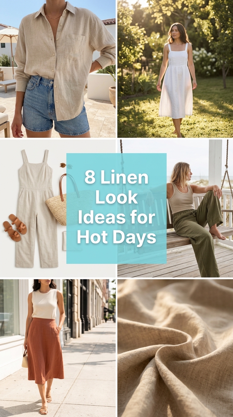 8 Linen Look Ideas for Hot Days