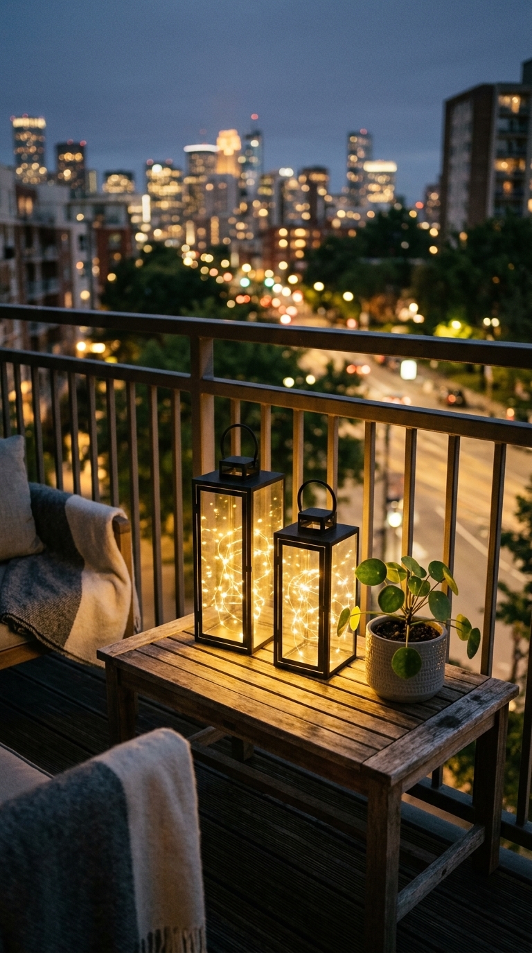9. Invest in Ambient Lanterns or Solar Lights