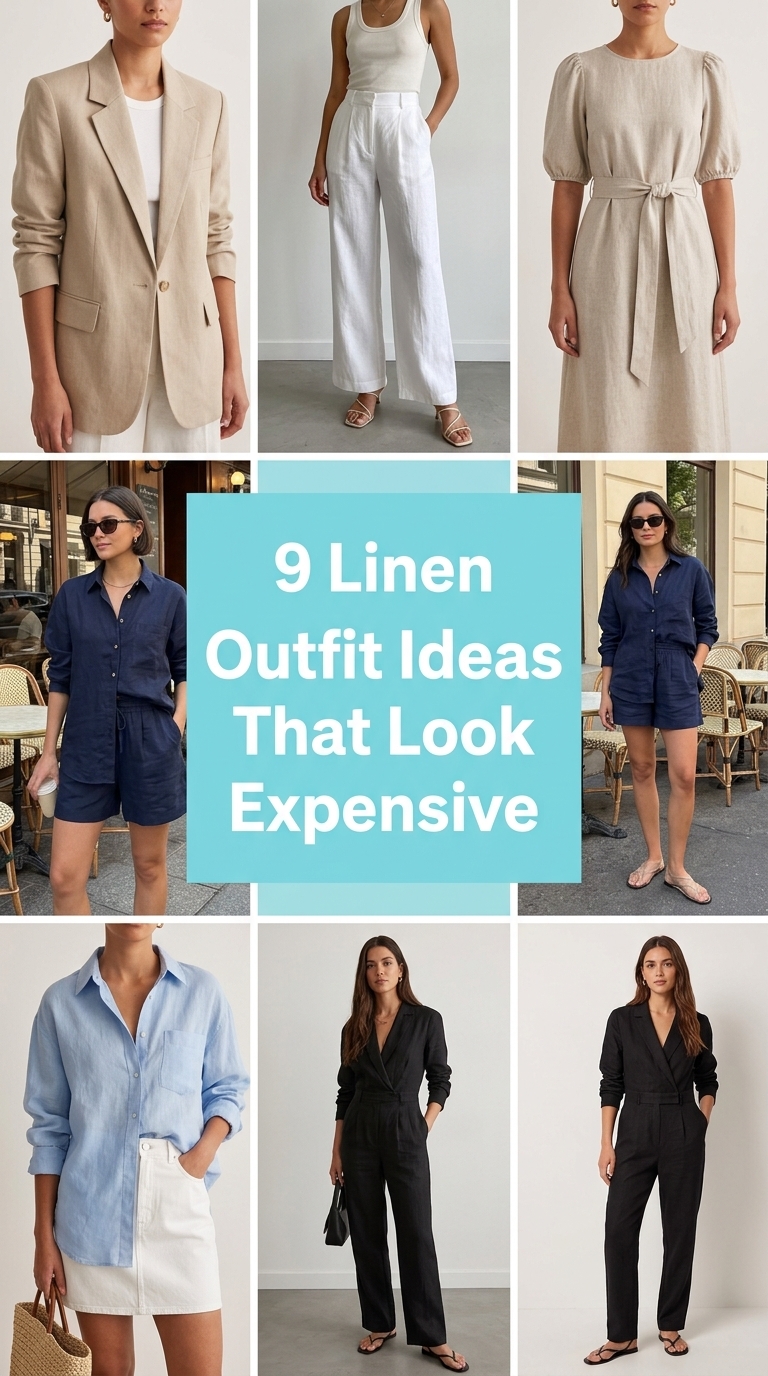 9 Linen Outfit Ideas That Look Expensive