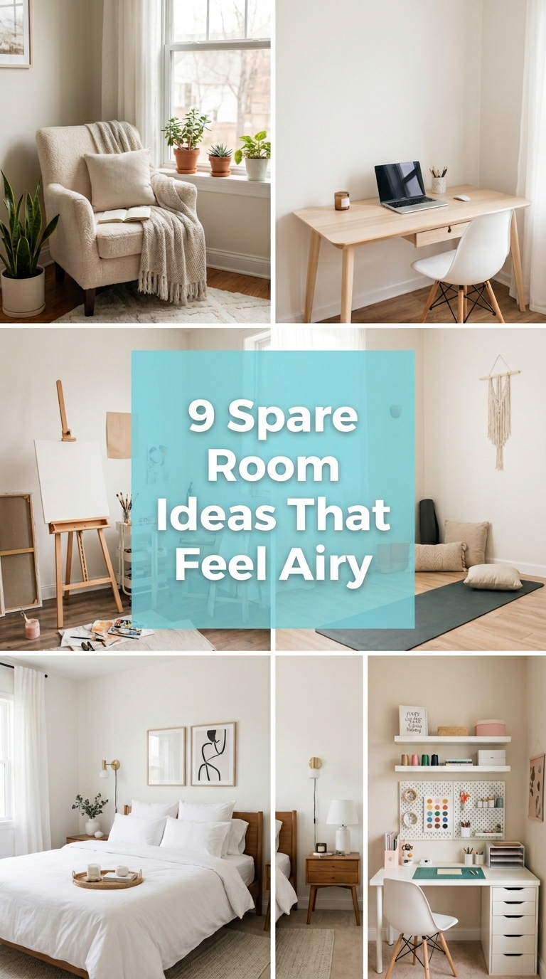 9 Spare Room Ideas That Feel Airy