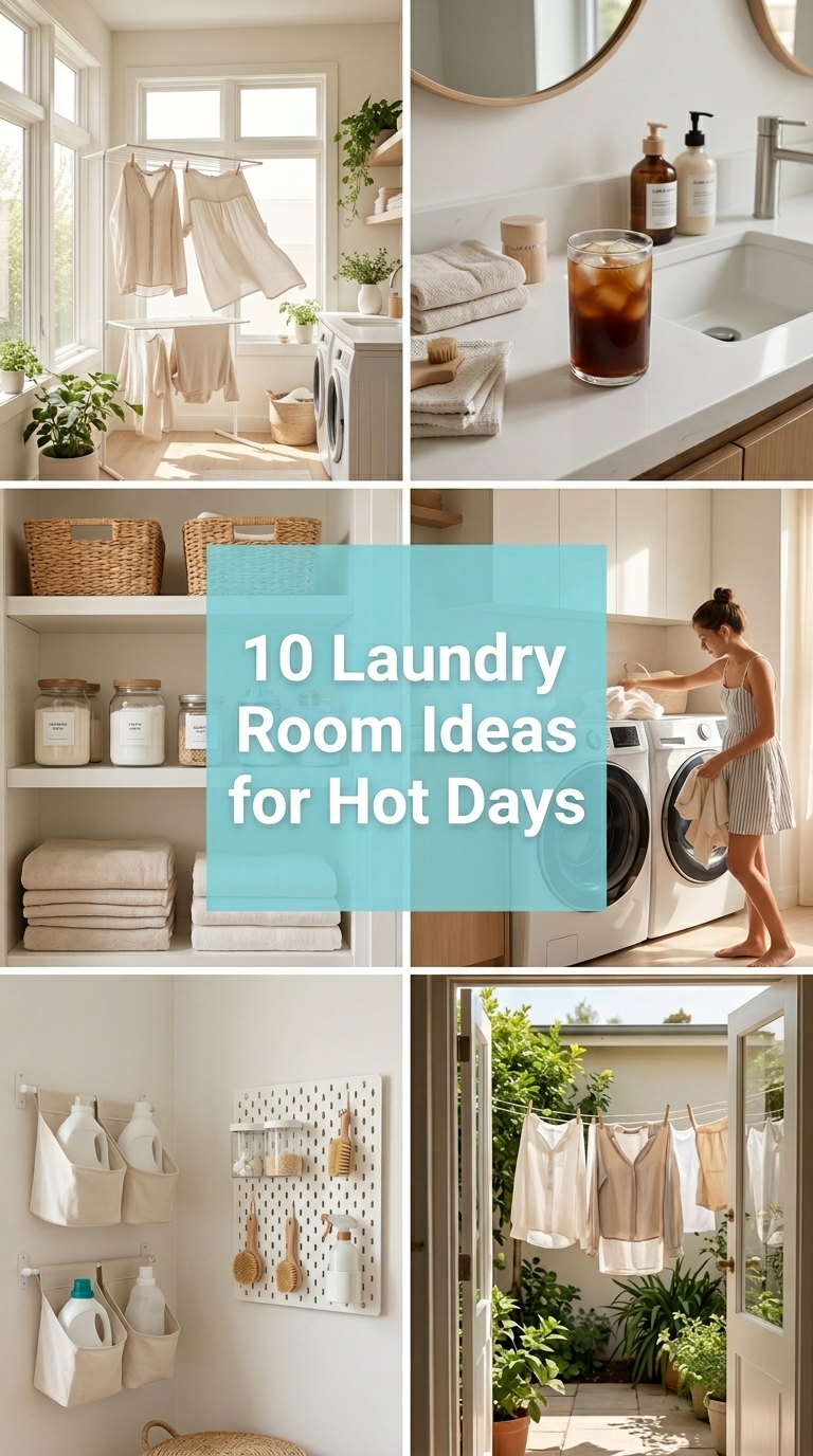 10 Laundry Room Ideas for Hot Days