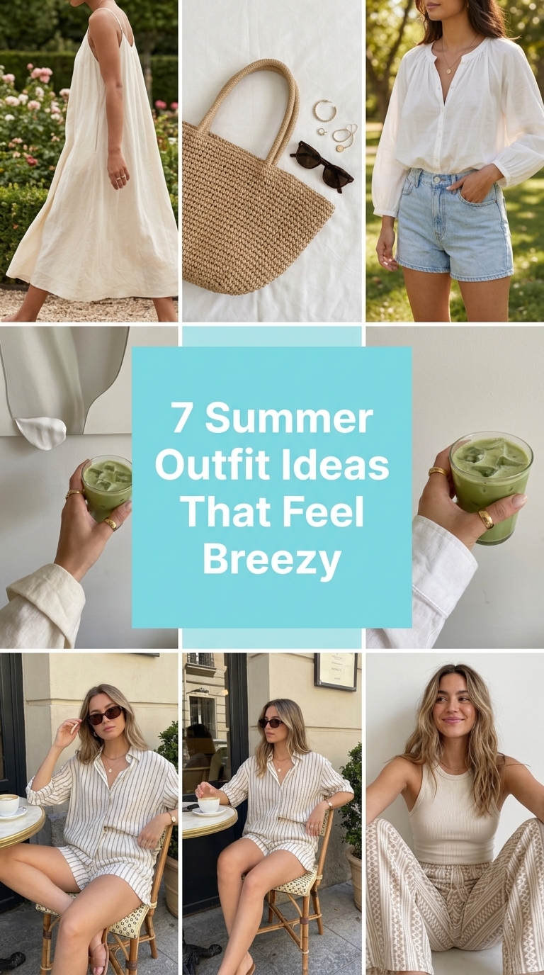 7 Summer Outfit Ideas That Feel Breezy