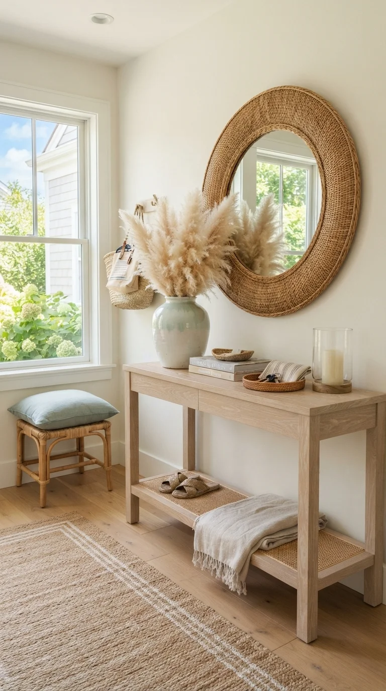 1. Coastal Chic Welcome