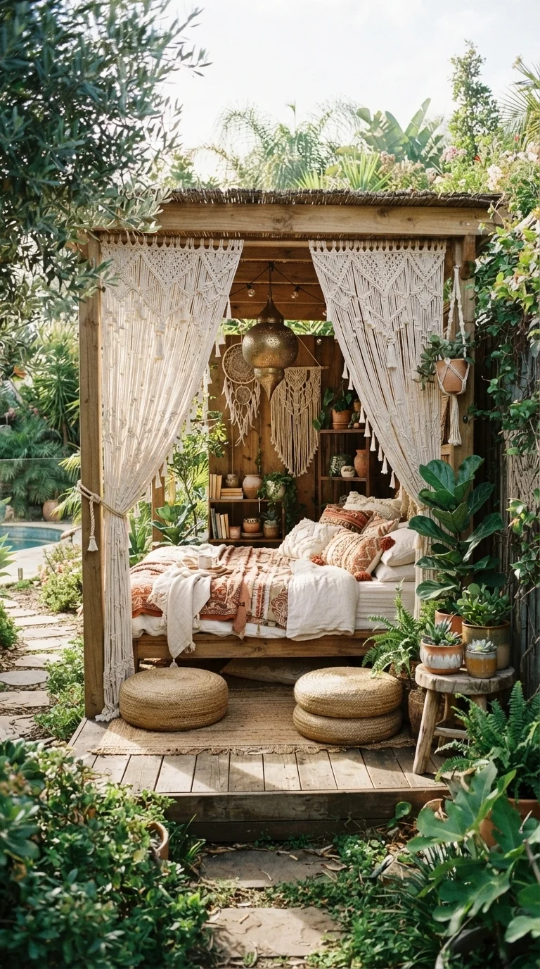 1. Create a Dreamy Boho Oasis