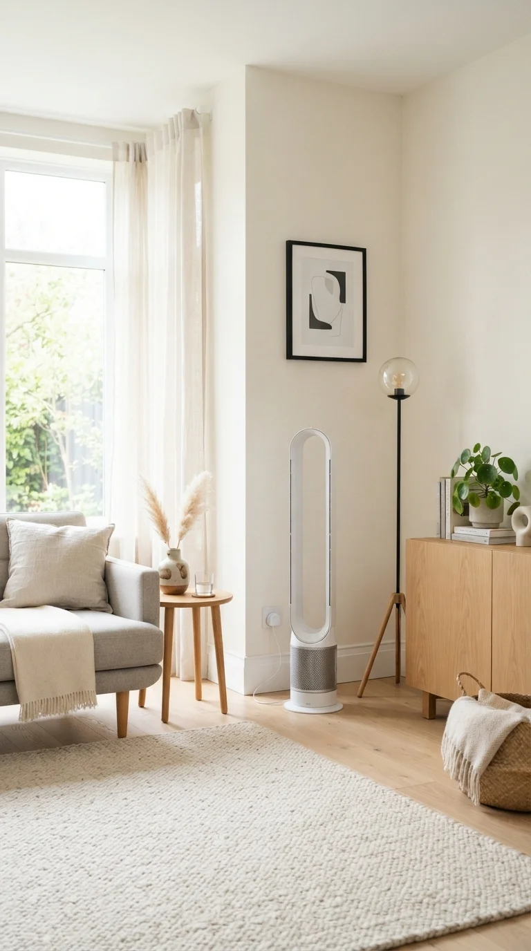 1. Embrace the Minimalist Tower Fan