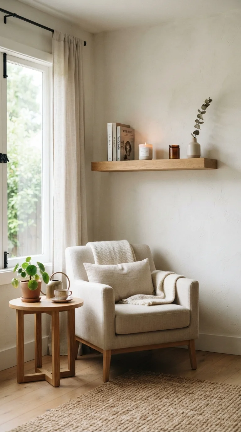 1. Maximize Vertical Space with Floating Shelves