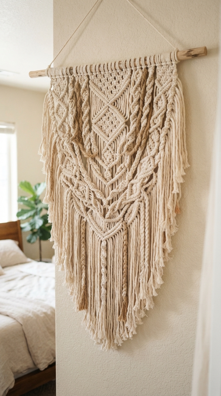 1. Soft Woven Wall Hangings for Boho Vibes