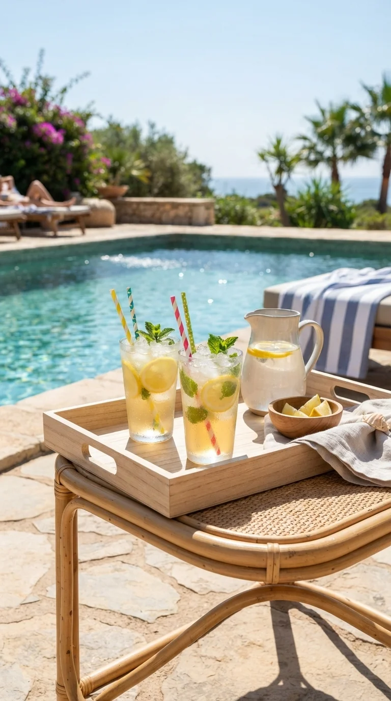1. The Refreshing Drink Station Tray